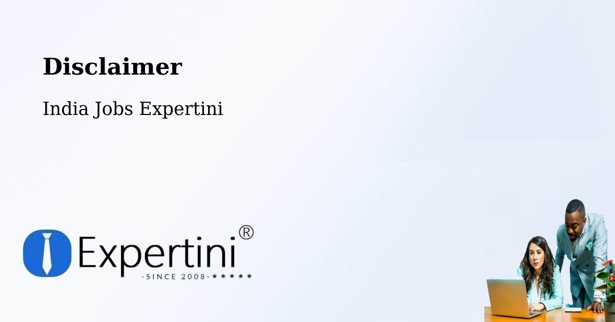Disclaimer – Un - India Jobs Expertini